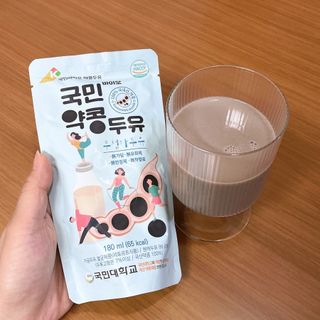 국민바이오 약콩두유 — 4점을 준 리뷰어가 2022년 6월 올린 사용 사진