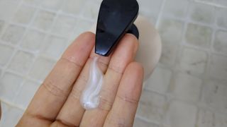 프리마인 더이상 뻣뻣하고 효과없는 탈모샴푸는 NO. 근본부터 케어하는 셀베이스 그린티샴푸(500ml) — 5점을 준 리뷰어가 2023년 1월 올린 사용 사진