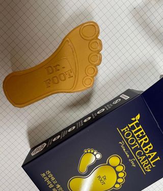 제이제이바이오 닥터풋 허브발비누 — 5점을 준 리뷰어가 2021년 12월 올린 사용 사진