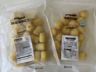 Dog&Ball 독앤볼 [Dog&Ball] 미니찹쌀볼도그 찹쌀치즈볼 — 3점을 준 리뷰어가 2021년 9월 올린 사용 사진