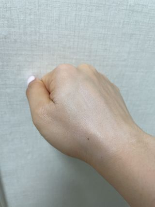 키노닉스 로지 톤업 선밀크 — 5점을 준 리뷰어가 2021년 8월 올린 사용 사진
