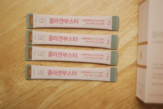 더리틀스 콜라겐부스터 — 4.5점을 준 리뷰어가 2023년 1월 올린 사용 사진