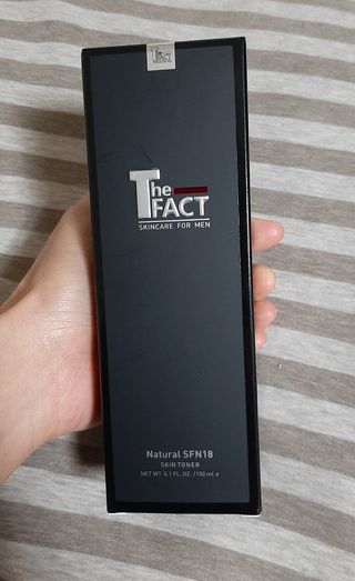 The Fact [5 IN 1] 더 팩트 내추럴 에스에프엔 에이틴 스킨토너 — 4점을 준 리뷰어가 2021년 2월 올린 사용 사진