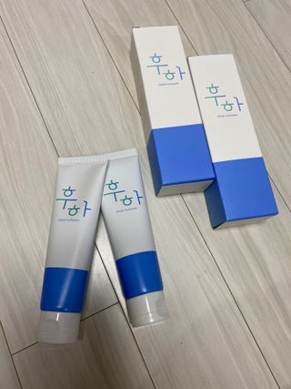 [심폐소생소] 무불소 임산부 천연 치약 — 5점을 준 리뷰어가 2021년 10월 올린 사용 사진