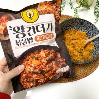 한성기업 무볼레 왕건더기 볶음밥 묵은지삼겹살 — 5점을 준 리뷰어가 2021년 11월 올린 사용 사진