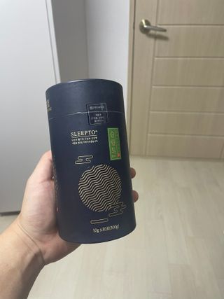 프리마인 자체 기업부설 연구소에서 찾아낸 건강한 수면의 비밀.  슬립토 플러스 30포 — 4점을 준 리뷰어가 2022년 4월 올린 사용 사진