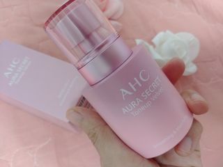 AHC 아우라 시크릿 톤업 벨벳 — 5점을 준 리뷰어가 2021년 4월 올린 사용 사진