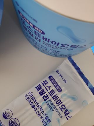 서울약사신협_포스트바이오틱스패밀리_5g x 100포 — 4점을 준 리뷰어가 2021년 5월 올린 사용 사진