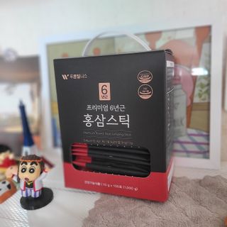 [푸름웰니스] 프리미엄 6년근 홍삼스틱 3mg x 100포 — 4.5점을 준 리뷰어가 2022년 6월 올린 사용 사진