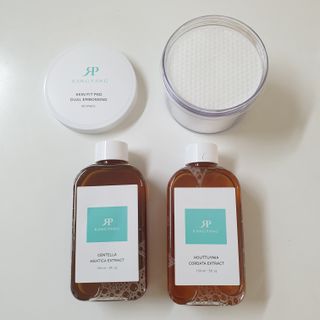 랑팡 병풀추출물150ml+어성초추출물150ml+스킨빅패드60매 — 5점을 준 리뷰어가 2021년 10월 올린 사용 사진