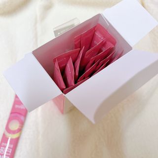 [인디닥터] 면역 생생 핑크 이뮨 젤리 — 5점을 준 리뷰어가 2022년 6월 올린 사용 사진