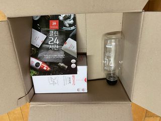 클린24시간 1BOX(5포) + 전용보틀(500ml) — 5점을 준 리뷰어가 2022년 12월 올린 사용 사진