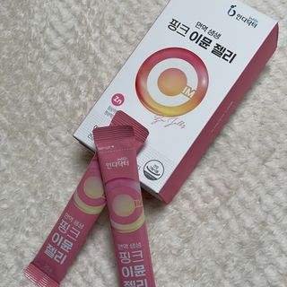 [인디닥터] 면역 생생 핑크 이뮨 젤리 — 5점을 준 리뷰어가 2022년 4월 올린 사용 사진