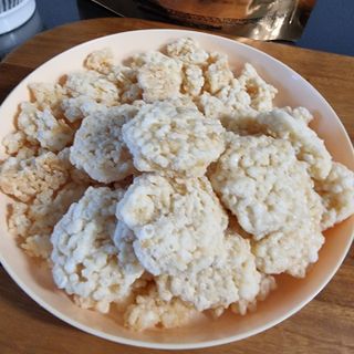 미즈꼬레아 치즈맛 누룽지크리스피 — 5점을 준 리뷰어가 2022년 3월 올린 사용 사진