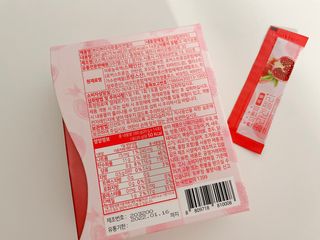 헬스업_쁘띠쁘띠석류콜라겐젤리_20g x 14포 — 5점을 준 리뷰어가 2021년 2월 올린 사용 사진