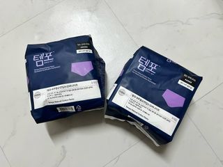 N[템포 ] 패드 내추럴 순면 입는 오버나이트 5P * 2개 — 5점을 준 리뷰어가 2024년 3월 올린 사용 사진