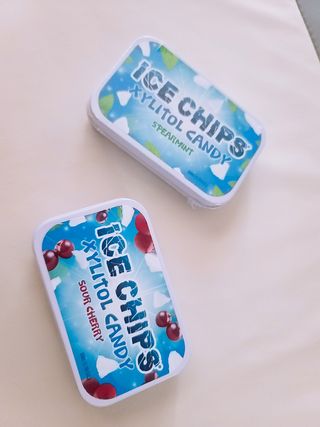 [아이스칩스] 무설탕 비건 자일리톨 캔디 7종 2개기준 — 5점을 준 리뷰어가 2021년 9월 올린 사용 사진