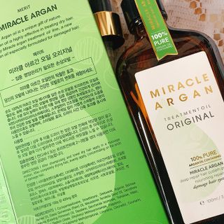 [메리트] 순도 100퍼센트 아르간 헤어오일 — 5점을 준 리뷰어가 2021년 12월 올린 사용 사진