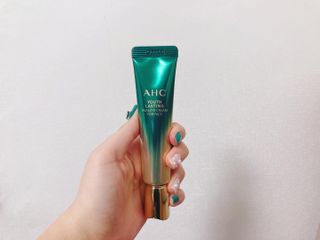 [NEW 탄력유턴 아이크림] AHC 유스 래스팅 리얼 아이크림 포 페이스 — 2점을 준 리뷰어가 2021년 2월 올린 사용 사진