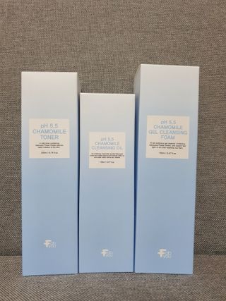 페브유 / FABYOU 페브유 pH5.5 캐모마일 젤 클렌징 폼 + 클렌징 오일 + 토너 3종 세트 — 5점을 준 리뷰어가 2021년 6월 올린 사용 사진