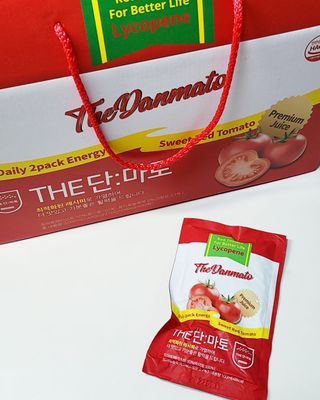 제이제이바이오 더단마토 프리미엄주스 100ml 30팩입 - 무설탕 스테비아 토마토즙 — 4.5점을 준 리뷰어가 2021년 11월 올린 사용 사진