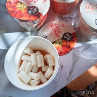 프리 [요리궁리] 타입 B (매콤,치즈,매콤까르보) 꽃떡볶이 6개입 세트 — 4점을 준 리뷰어가 2025년 2월 올린 사용 사진