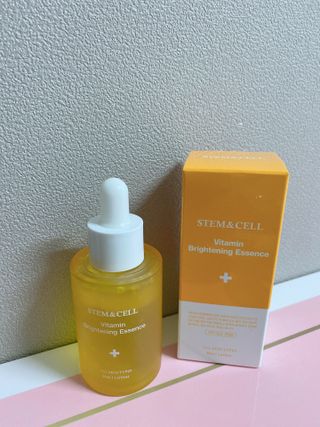 체르엠 스템앤셀 비타민 브라이트닝 에센스 30ml 1개 — 5점을 준 리뷰어가 2021년 9월 올린 사용 사진