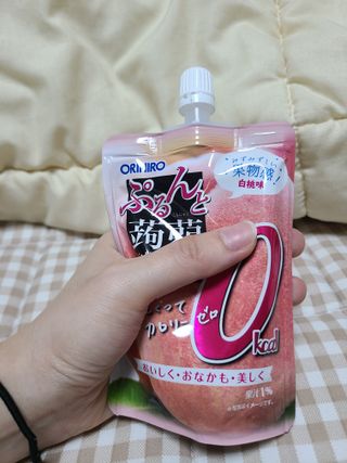 ORIHIRO 오리히로 곤약젤리 제로칼로리 130g 4종 4팩(맛별로 1팩씩) — 5점을 준 리뷰어가 2023년 3월 올린 사용 사진