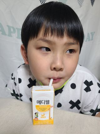 메디웰 페디아드링크 미니 바나나맛 — 5점을 준 리뷰어가 2022년 5월 올린 사용 사진