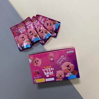 [팔도] 잔망루피젤리 믹스베리맛 42g 8개 — 5점을 준 리뷰어가 2022년 1월 올린 사용 사진