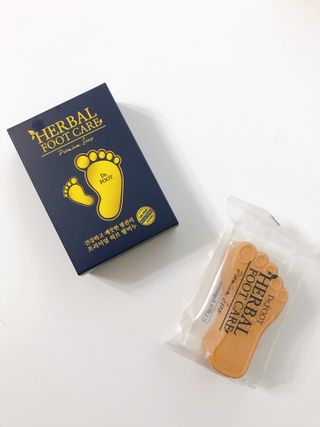 제이제이바이오 닥터풋 허브발비누 — 4점을 준 리뷰어가 2022년 1월 올린 사용 사진