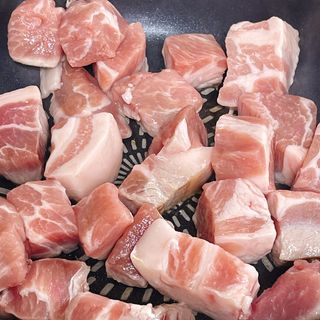 찐신선 한끼한팩 미국 냉동 목살 & 네덜란드 냉동 삼겹살 SET — 4.5점을 준 리뷰어가 2021년 10월 올린 사용 사진