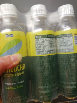 더그레잇티 콤부차 300ml *12개입 (오리지널 6개+베리리치 6개) — 5점을 준 리뷰어가 2022년 7월 올린 사용 사진
