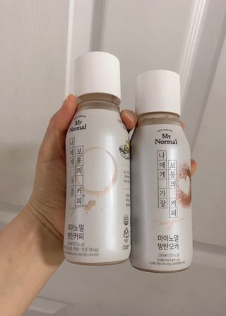 마이노멀 방탄커피 오리지널 2종 Set - 방탄커피 5개 + 방탄모카 5개 — 5점을 준 리뷰어가 2021년 5월 올린 사용 사진