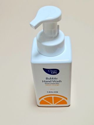 카오리온코스메틱스 클린온 버블 핸드 워시 500ml — 5점을 준 리뷰어가 2021년 8월 올린 사용 사진