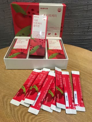 서울약사신협_석류 타트체리 콜라겐_10g x 30포 — 5점을 준 리뷰어가 2021년 7월 올린 사용 사진