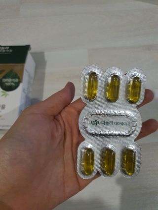 nfp 피놀라 대마종자유 — 5점을 준 리뷰어가 2021년 11월 올린 사용 사진