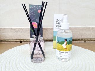 르플랑 제주 센티드 디퓨저 패브릭 퍼퓸 세트 5종 중 택1 — 5점을 준 리뷰어가 2021년 8월 올린 사용 사진