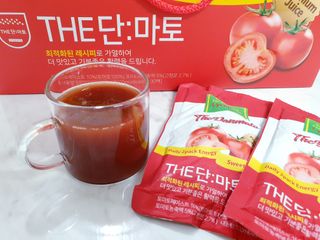 제이제이바이오 더단마토 프리미엄주스 100ml 30팩입 - 무설탕 스테비아 토마토즙 — 5점을 준 리뷰어가 2022년 1월 올린 사용 사진