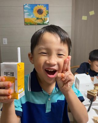 메디웰 페디아드링크 미니 바나나맛 — 5점을 준 리뷰어가 2022년 8월 올린 사용 사진