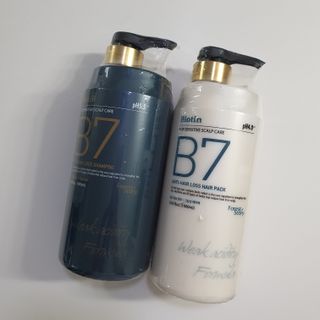 [포레스트스토리] B7 안티 헤어로스 샴푸1,000ml + 헤어팩 1,000ml — 5점을 준 리뷰어가 2021년 3월 올린 사용 사진