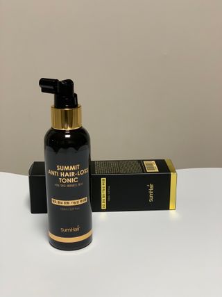 썸헤어 / SUMHAIR 썸헤어 써밋 안티 헤어로스 토닉 — 5점을 준 리뷰어가 2021년 6월 올린 사용 사진