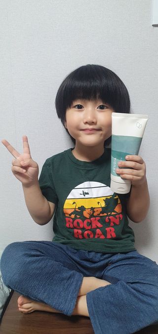 [후르디아] 올리브영 저자극 비건바디로션 — 5점을 준 리뷰어가 2023년 3월 올린 사용 사진
