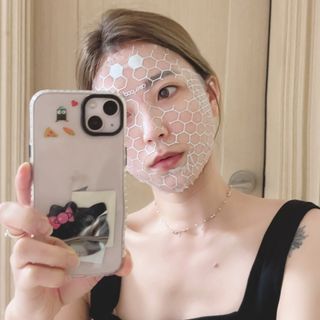 cellpod 셀팟 미세전류 마스크팩 프로그램 MC±WELL 5회분 — 4.5점을 준 리뷰어가 2022년 3월 올린 사용 사진