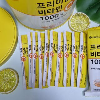 서울약사신협 프리미엄비타민C1000_2.5G x 100포 — 5점을 준 리뷰어가 2021년 5월 올린 사용 사진