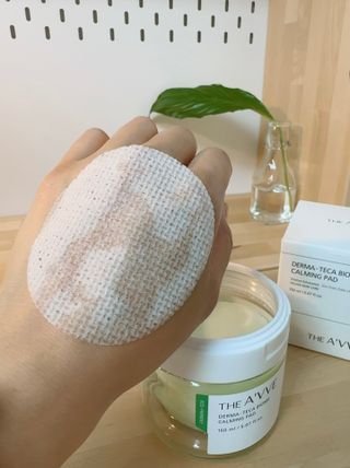 디에이브 더마-테카 바이옴 카밍패드 60매 — 5점을 준 리뷰어가 2023년 4월 올린 사용 사진