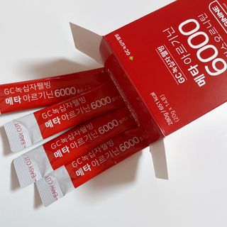 메타아르기닌 GC녹십자웰빙 메타 아르기닌 6000 플러스 오르니틴 — 4.5점을 준 리뷰어가 2022년 6월 올린 사용 사진