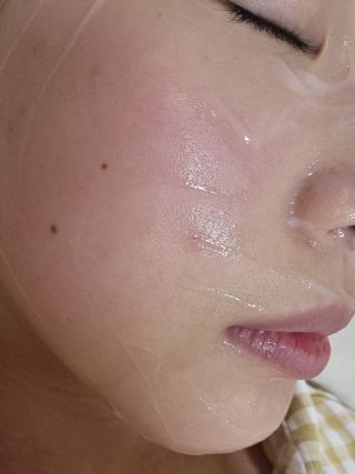 약손명가코스메틱 에오스보떼 뉴트리브 크림 마스크 솔트 500ml — 3점을 준 리뷰어가 2022년 1월 올린 사용 사진