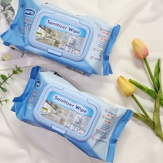 햅스 세균없는 주방 대형 2팩, HAPS sanitizer wipe — 4점을 준 리뷰어가 2022년 1월 올린 사용 사진