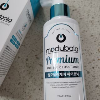 모두발라 탈모집중케어 헤어토닉 — 5점을 준 리뷰어가 2022년 1월 올린 사용 사진